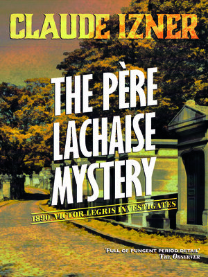 cover image of The Père-Lachaise Mystery
